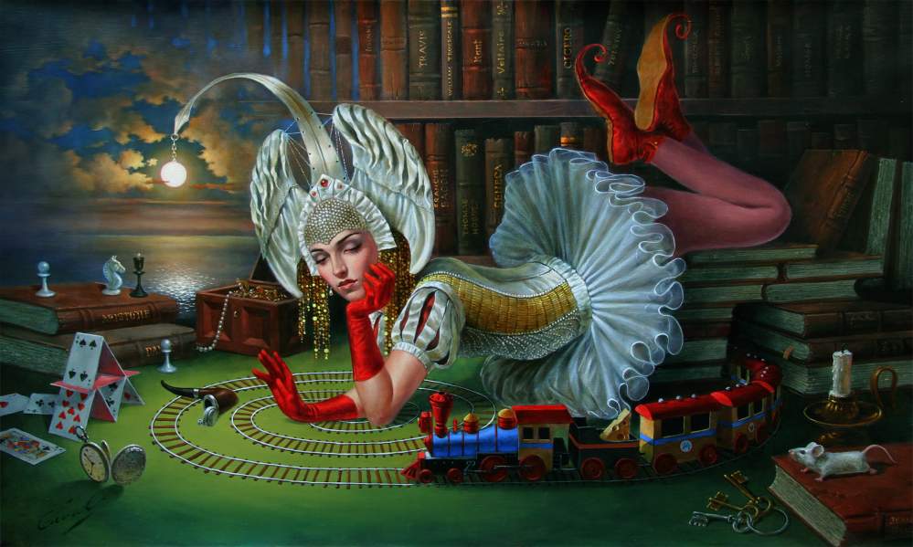 Michael Cheval Train of Thoughts (SN)